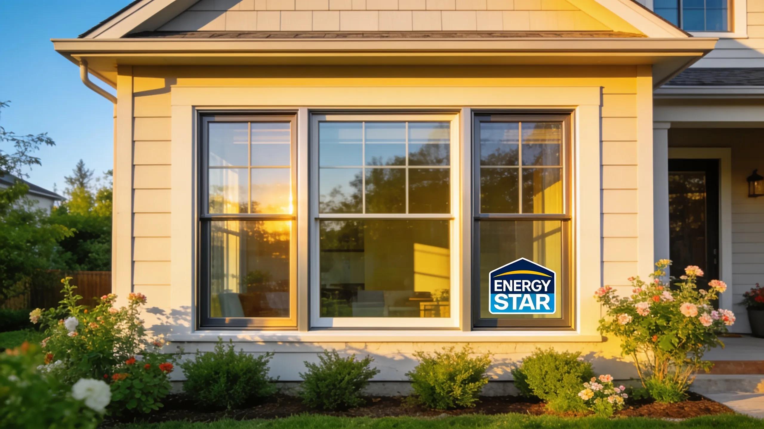 ENERGY STAR-rated energy-efficient windows enhancing Delaware home aesthetics and sustainability